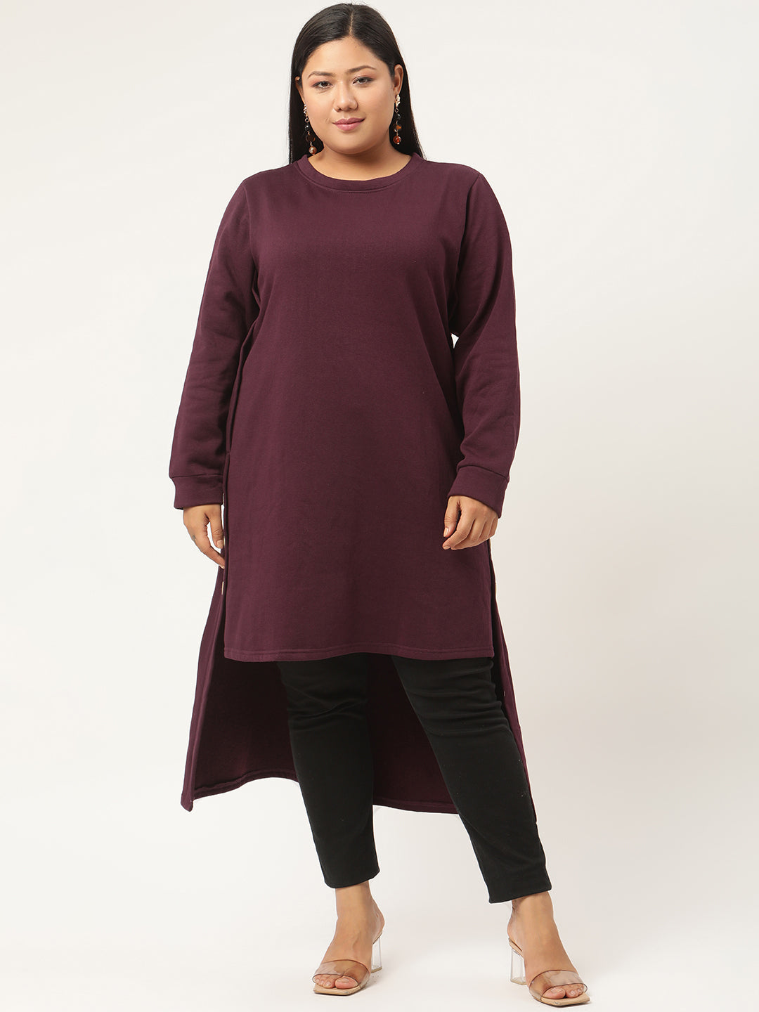 Side Note Fleece Tunic