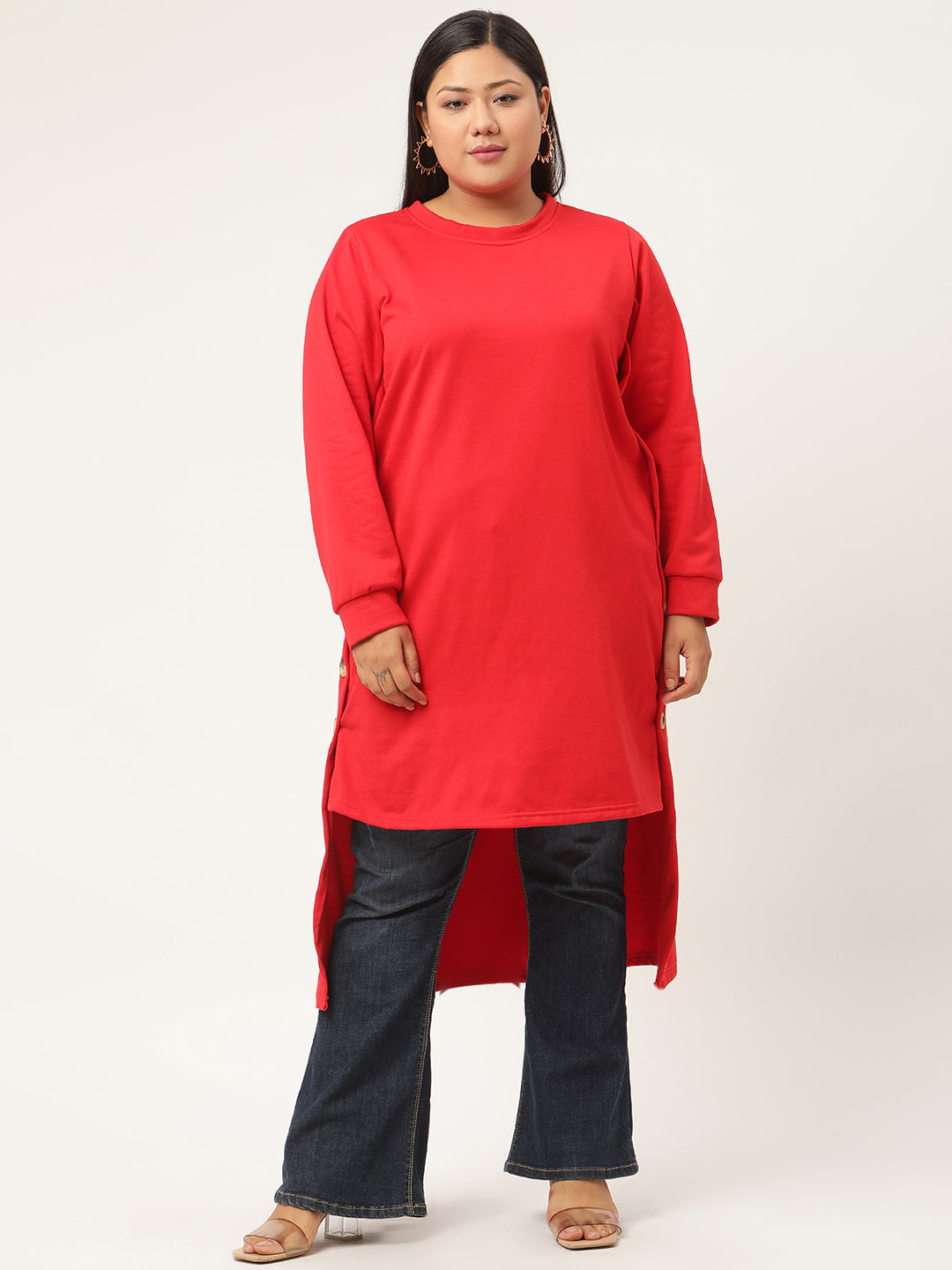 Side Note Fleece Tunic