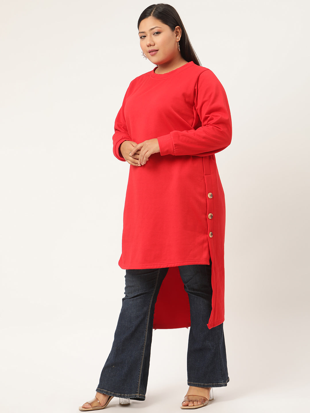 Side Note Fleece Tunic