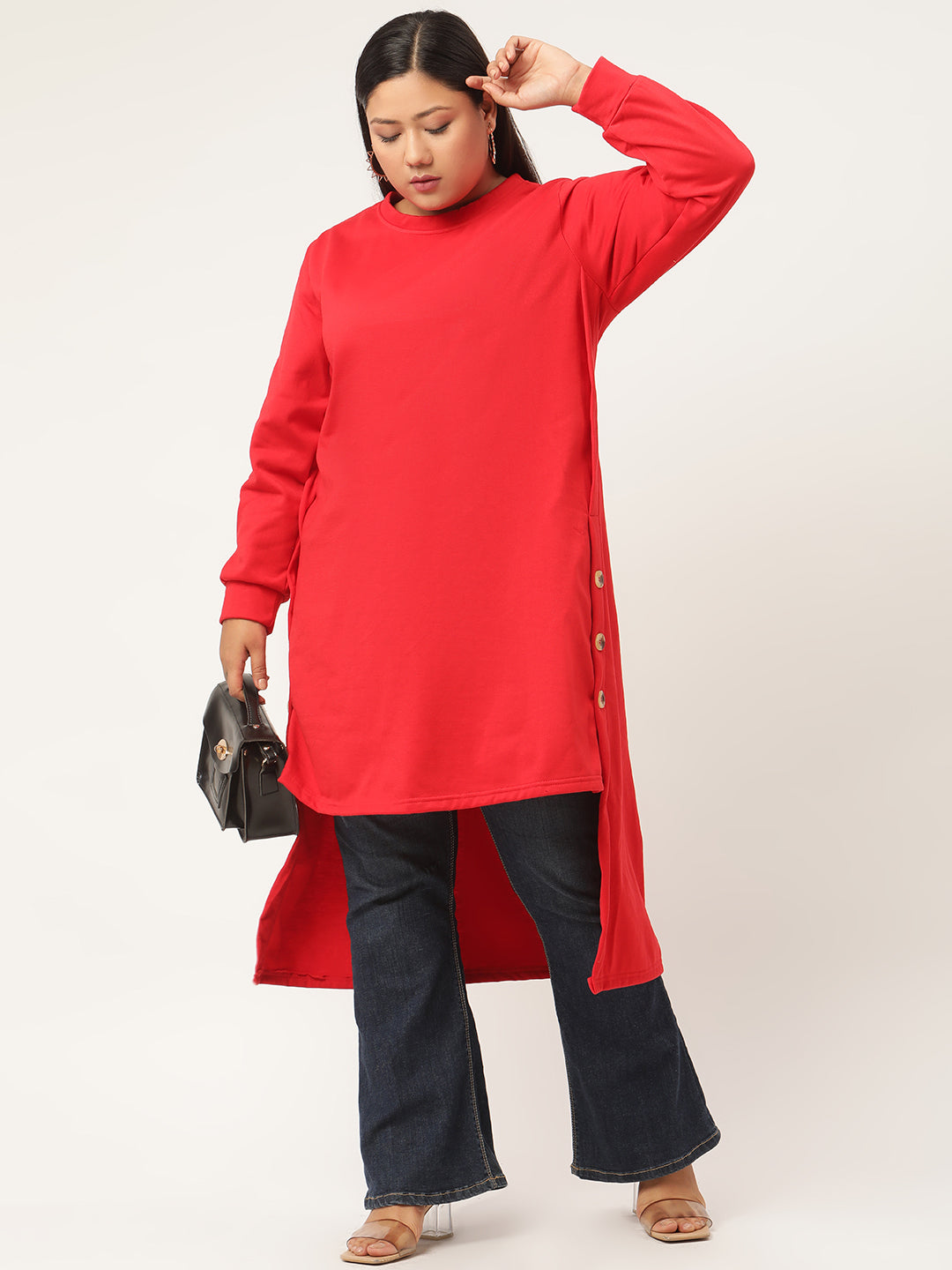 Side Note Fleece Tunic