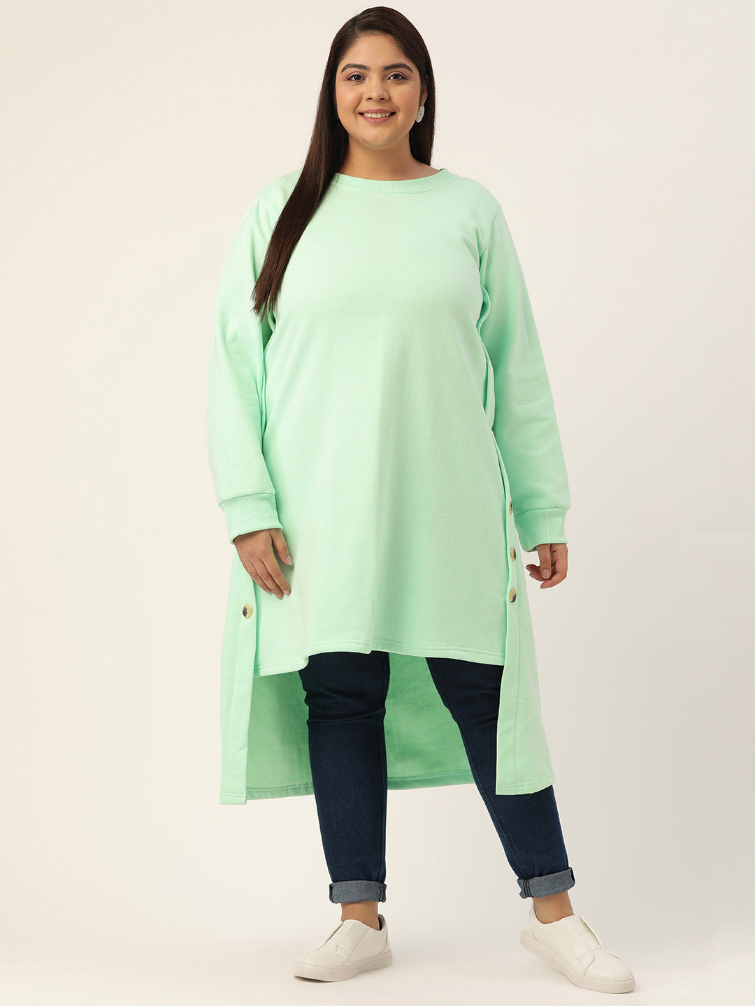 Side Note Fleece Tunic