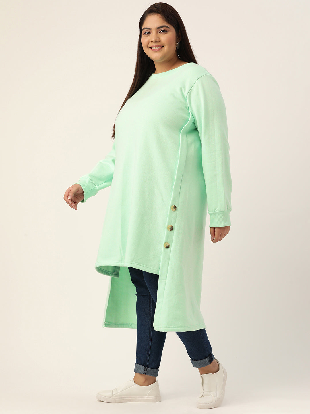 Side Note Fleece Tunic