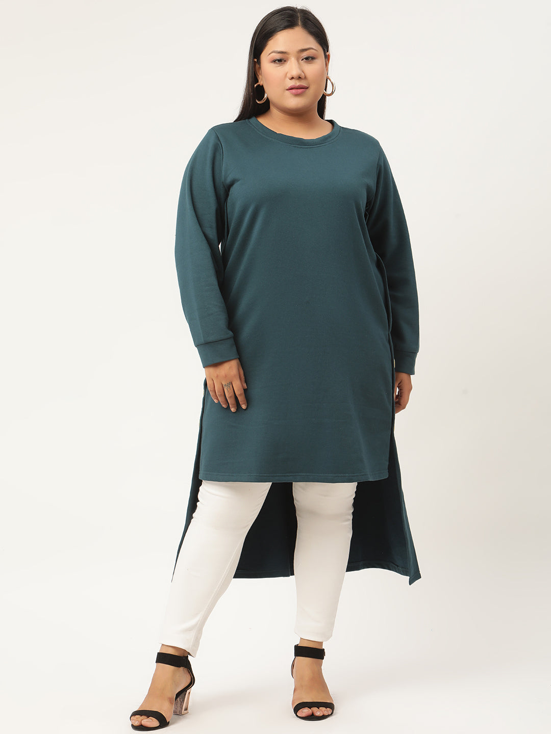 Side Note Fleece Tunic