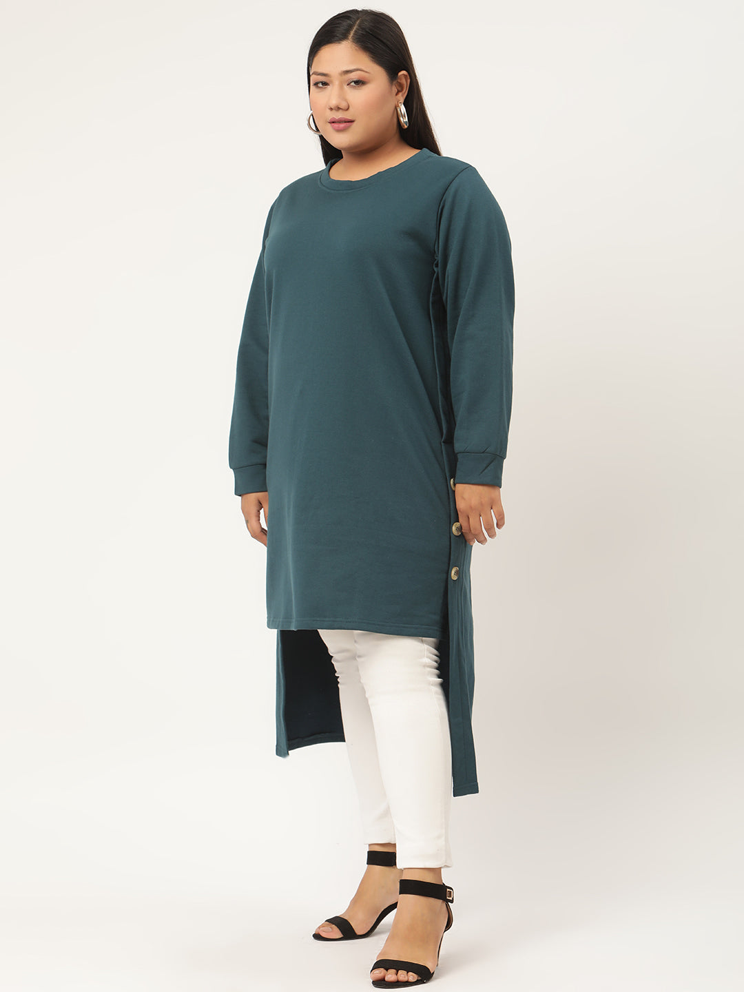 Side Note Fleece Tunic