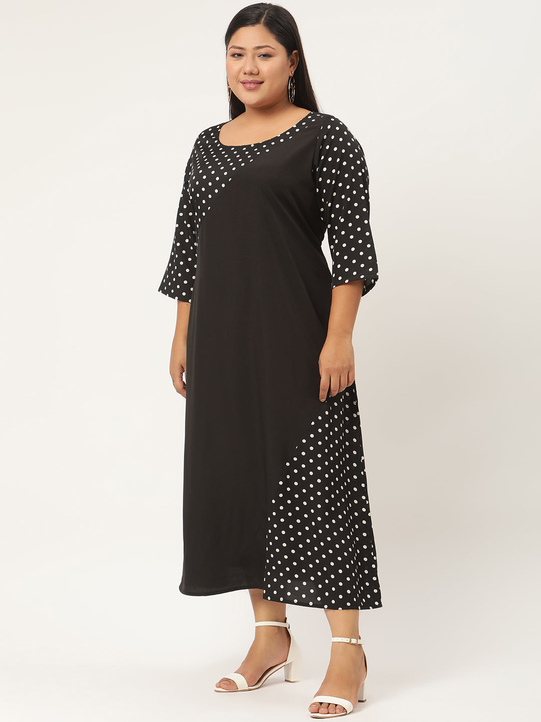 Trendy Plus Size Women’s Western Dress