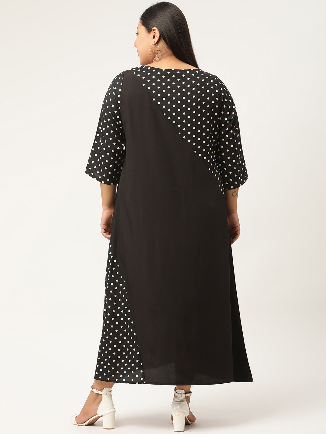 Trendy Plus Size Women’s Western Dress