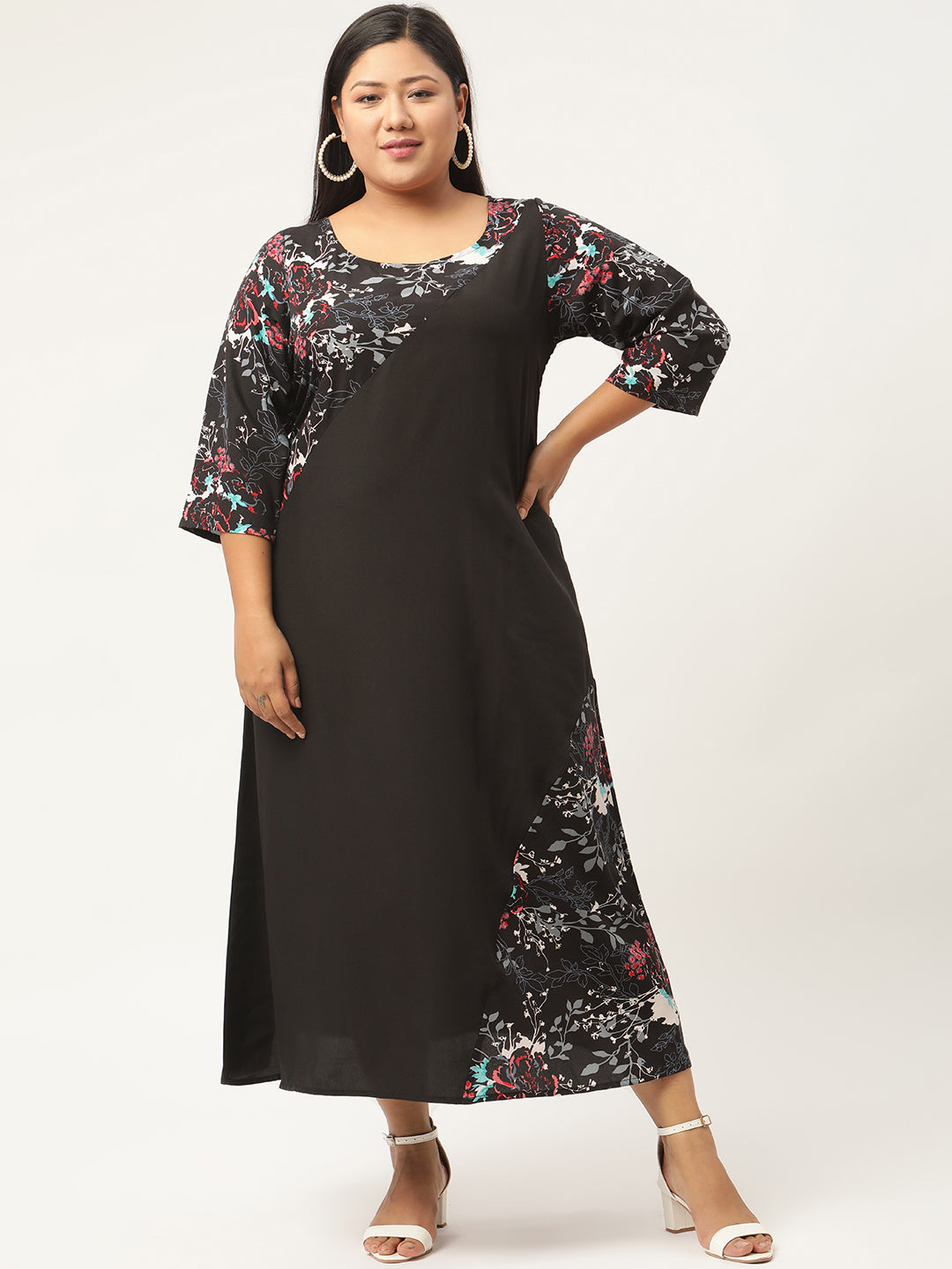 Trendy Plus Size Women’s Western Dress