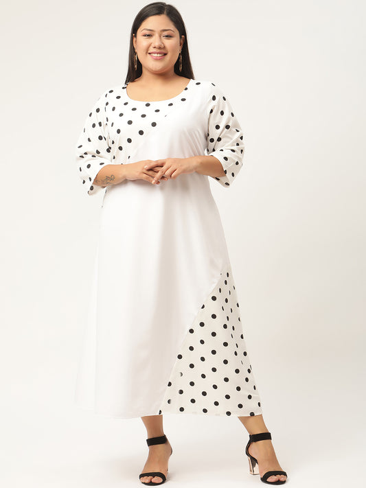 Trendy Plus Size Women’s Western Dress