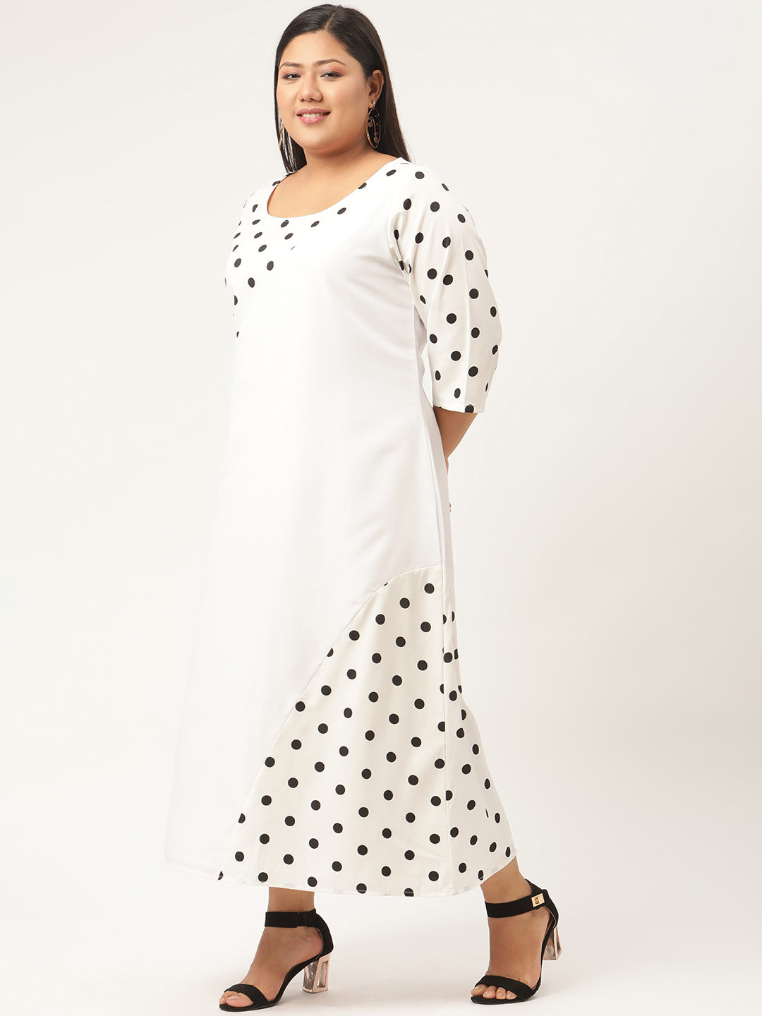 Trendy Plus Size Women’s Western Dress