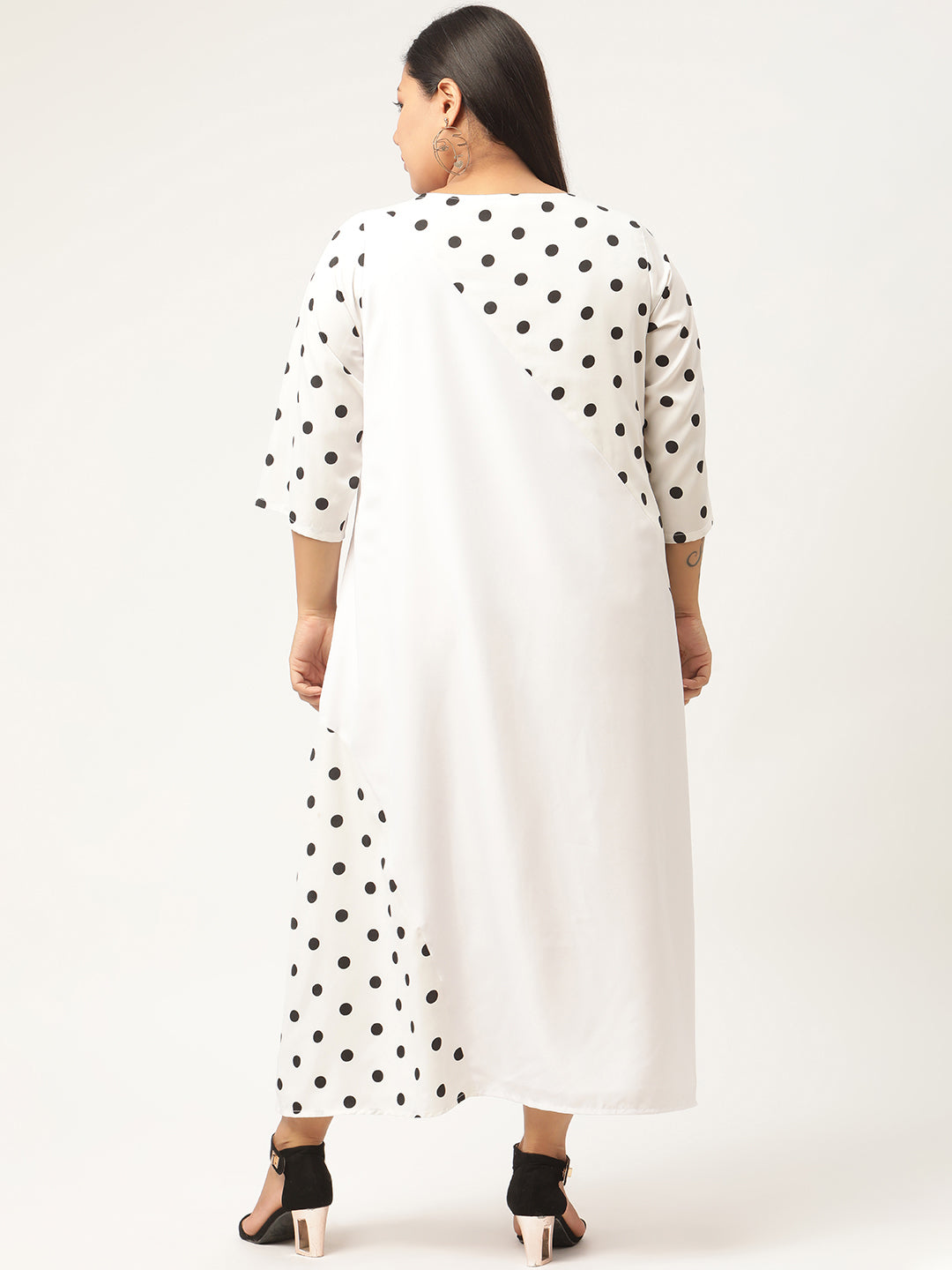 Trendy Plus Size Women’s Western Dress