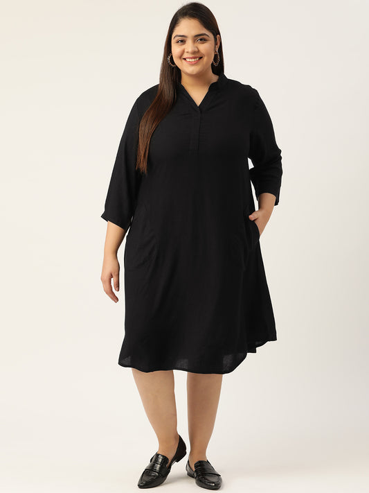 Plus Size Shirt Dress