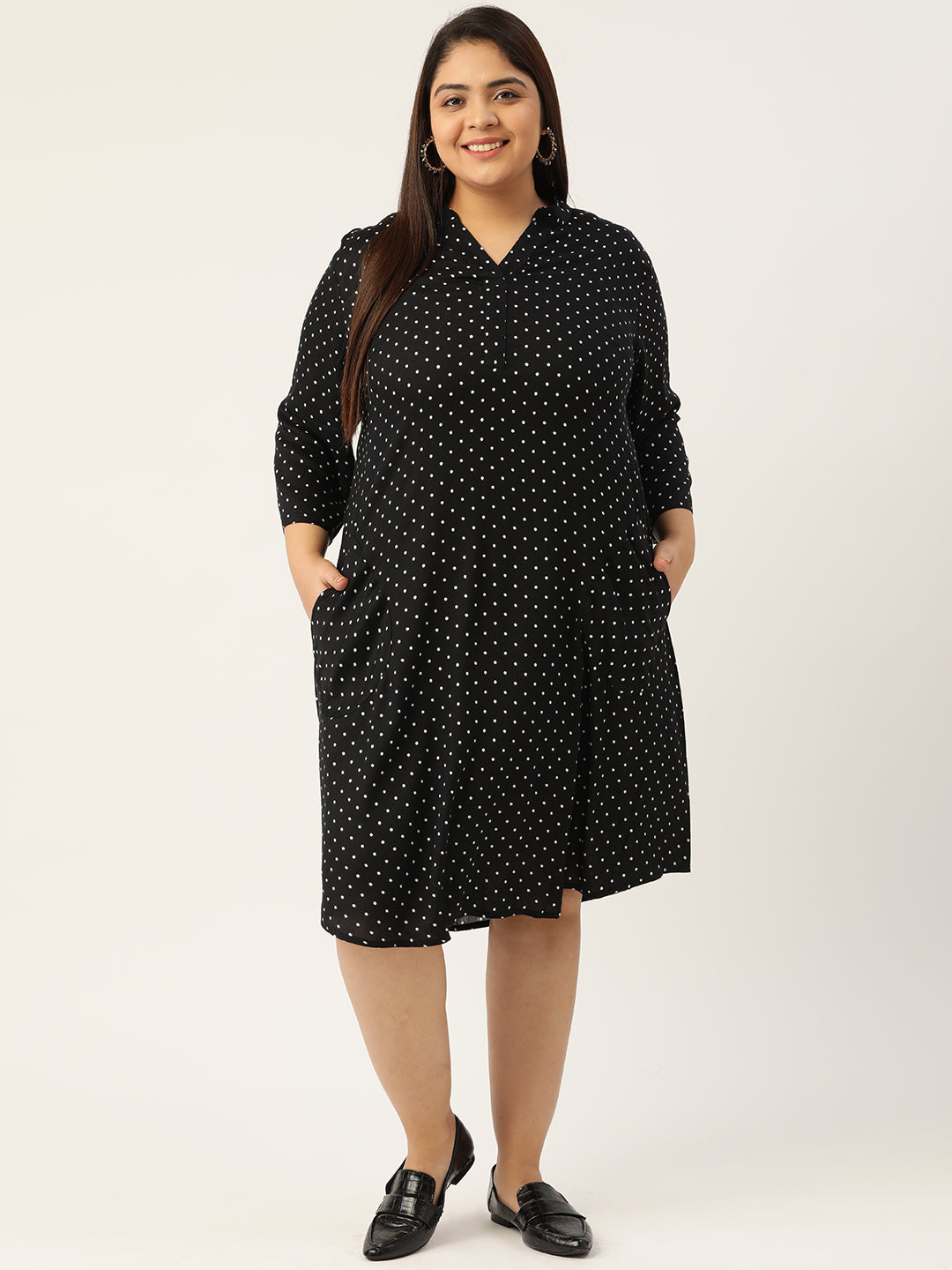 Comfort Fit Plus Size Women’s Casual Dress