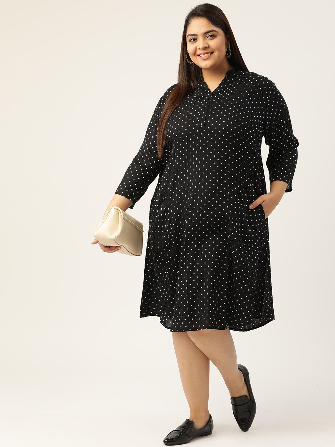 Comfort Fit Plus Size Women’s Casual Dress