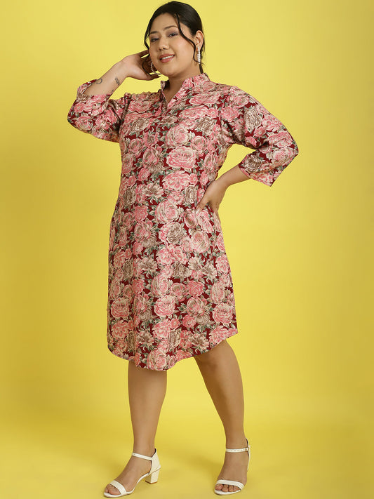 Comfort Fit Plus Size Women’s Casual Dress