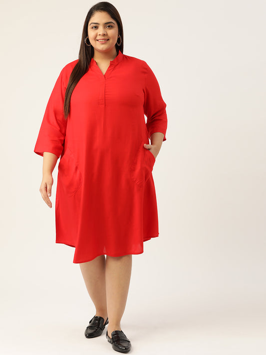 Plus Size Shirt Dress
