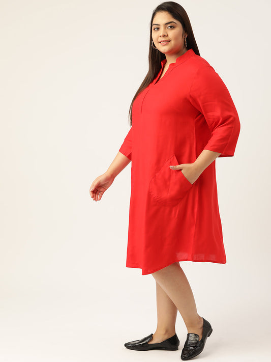 Plus Size Shirt Dress