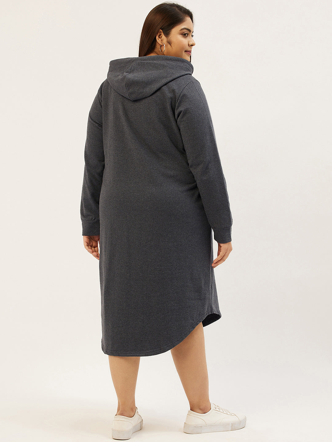 Everday Ease Hoodie Fleece Dress