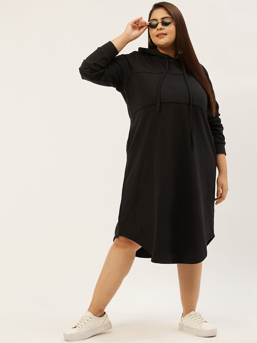 Everday Ease Hoodie Fleece Dress
