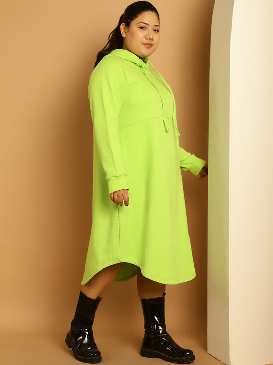 Everday Ease Hoodie Fleece Dress