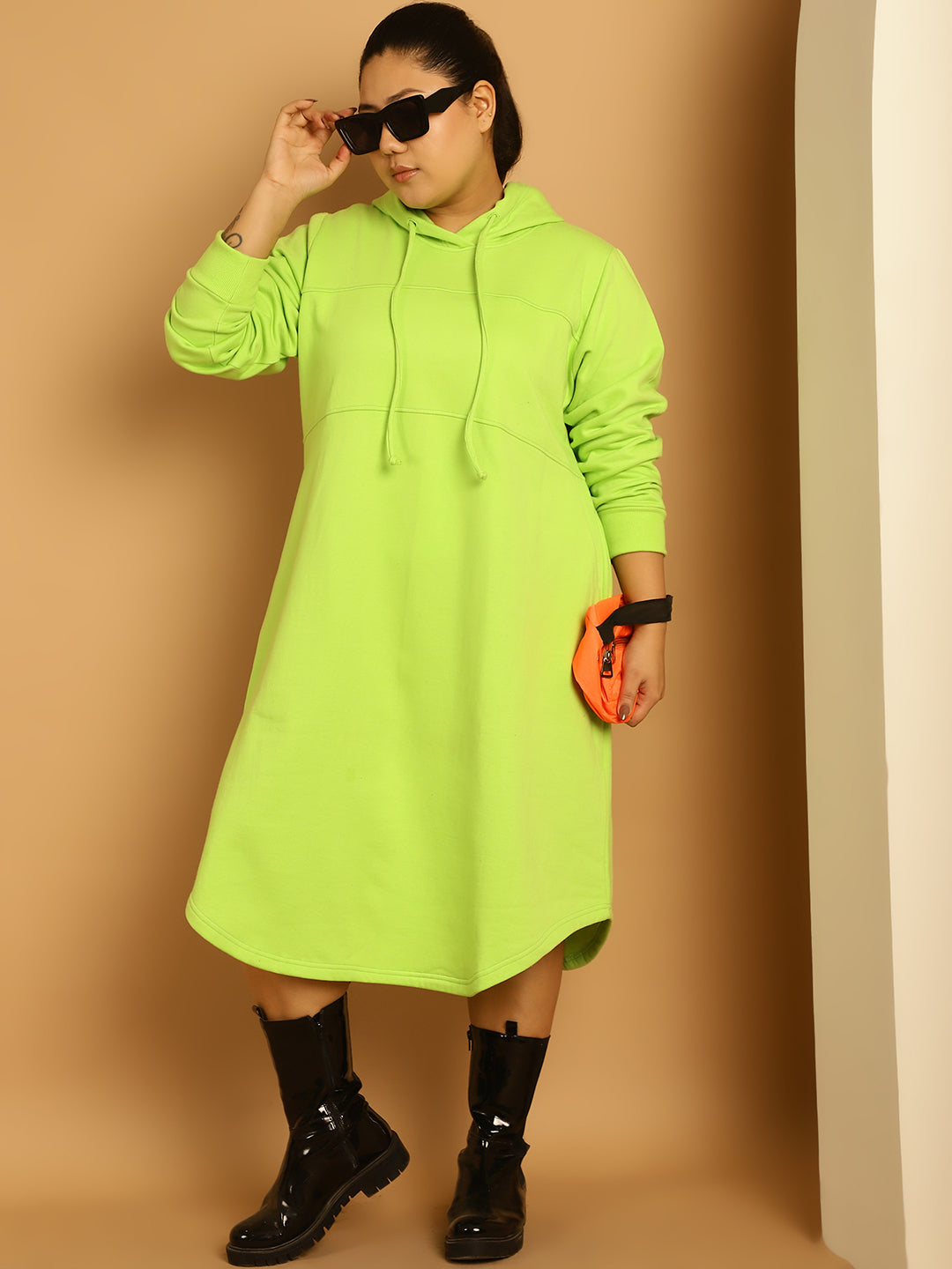 Everday Ease Hoodie Fleece Dress