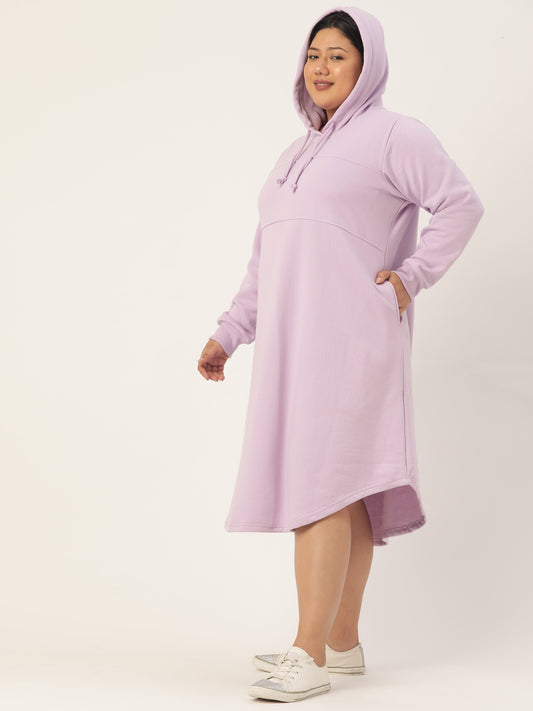 Everday Ease Hoodie Fleece Dress
