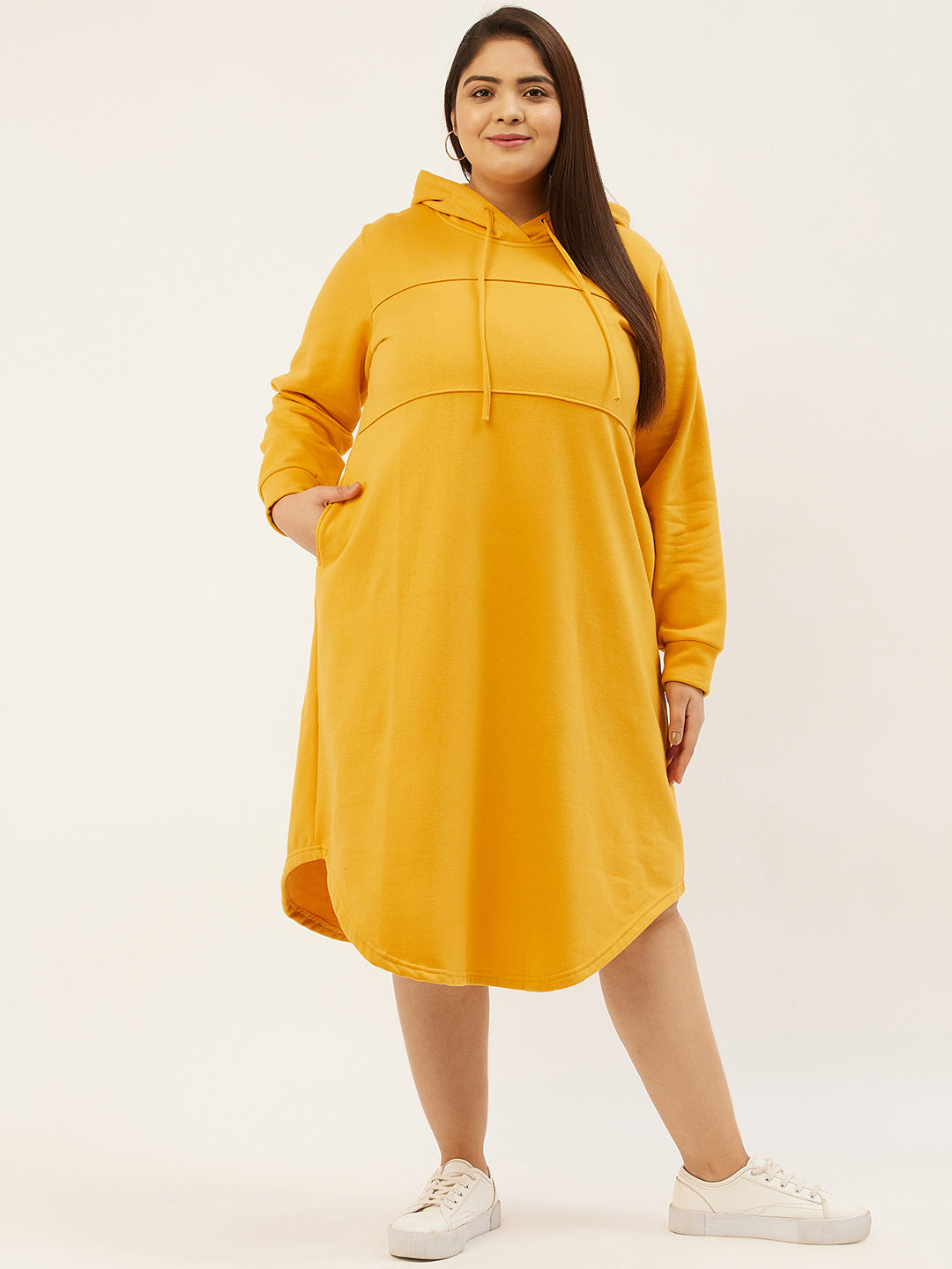 Everday Ease Hoodie Fleece Dress
