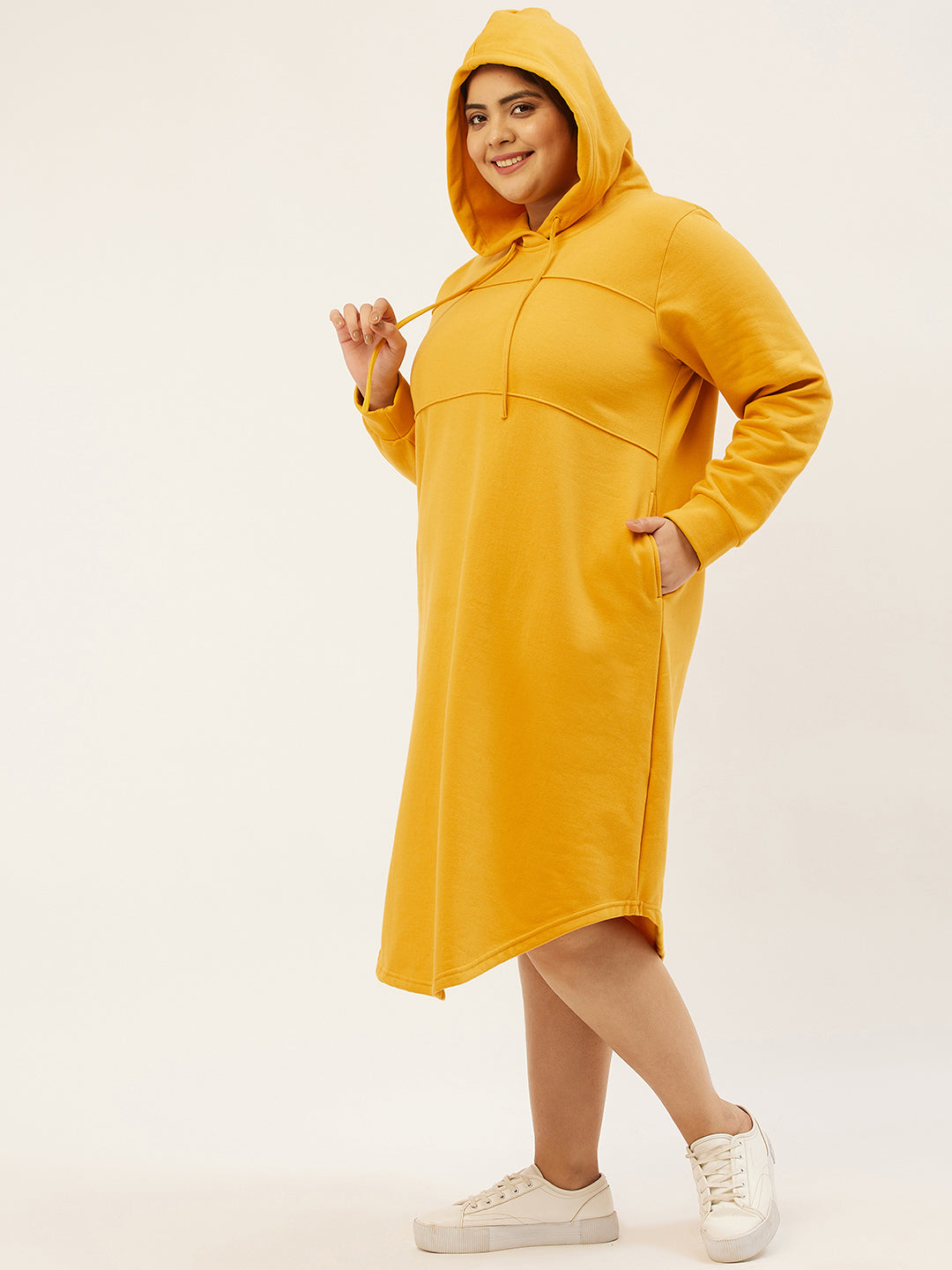 Everday Ease Hoodie Fleece Dress