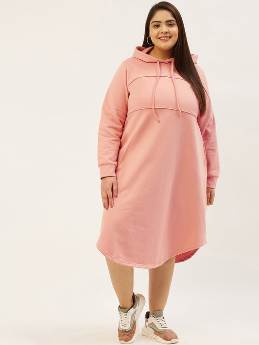 Everday Ease Hoodie Fleece Dress