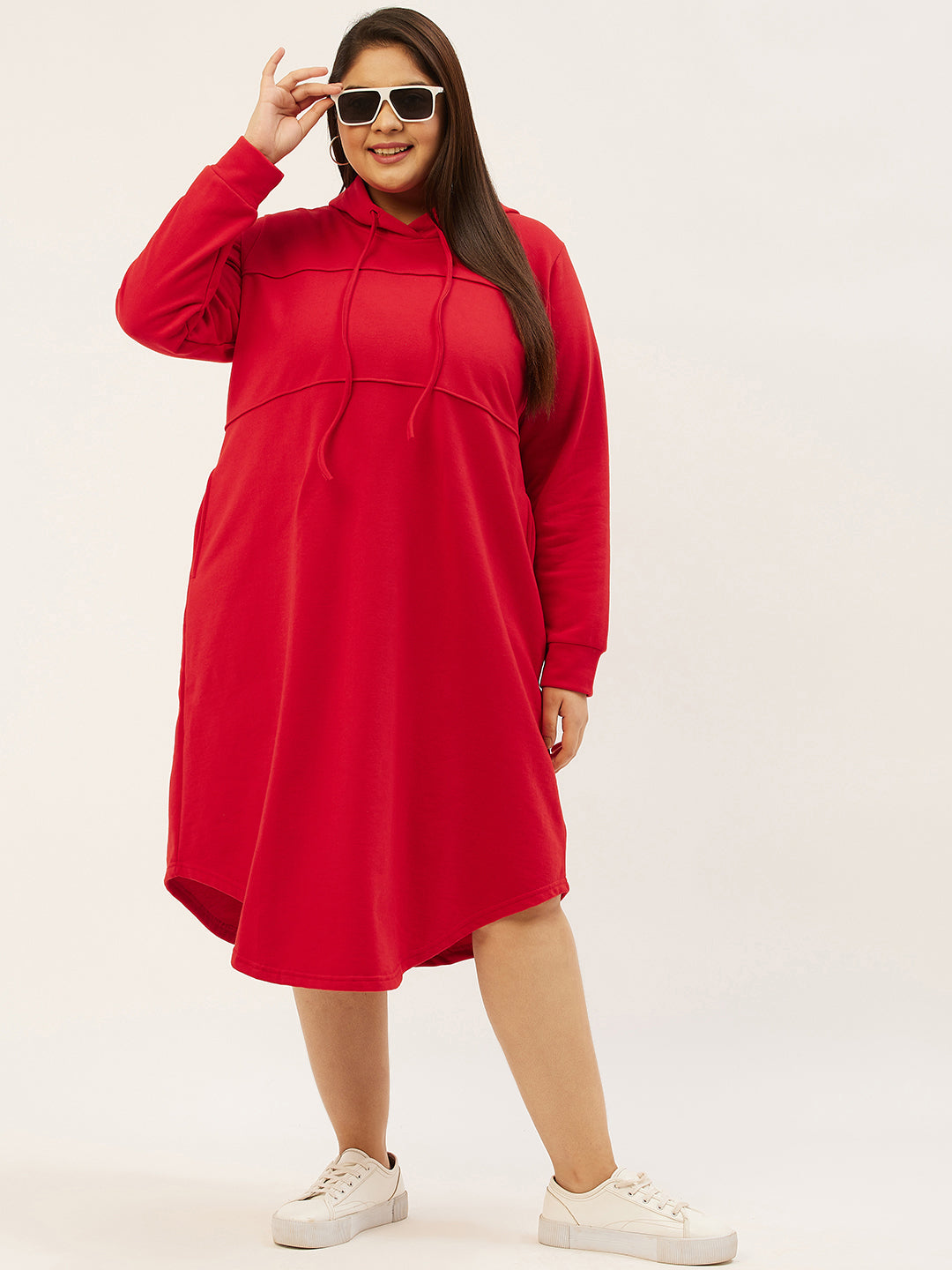 Everday Ease Hoodie Fleece Dress
