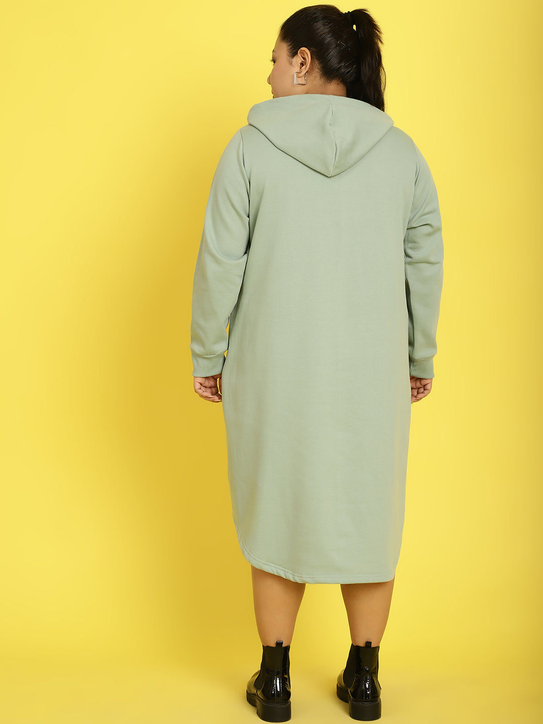 Everday Ease Hoodie Fleece Dress
