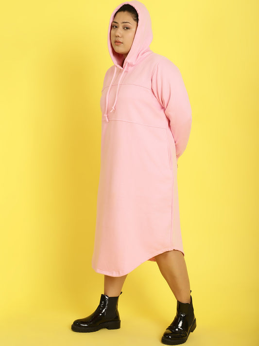 Everday Ease Hoodie Fleece Dress