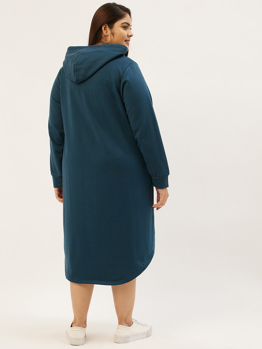 Everday Ease Hoodie Fleece Dress