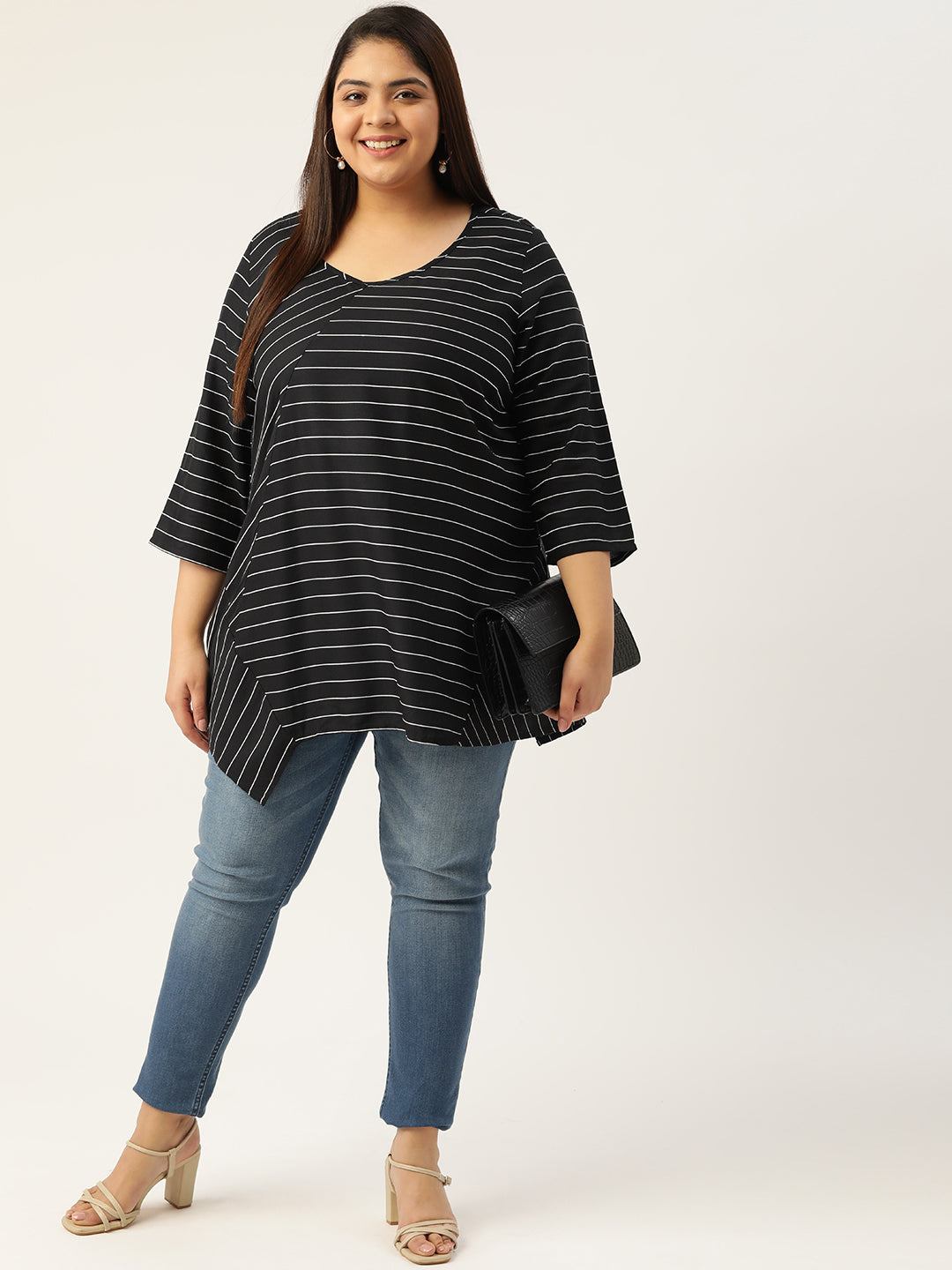 Stylish Plus Size Women Casual Top