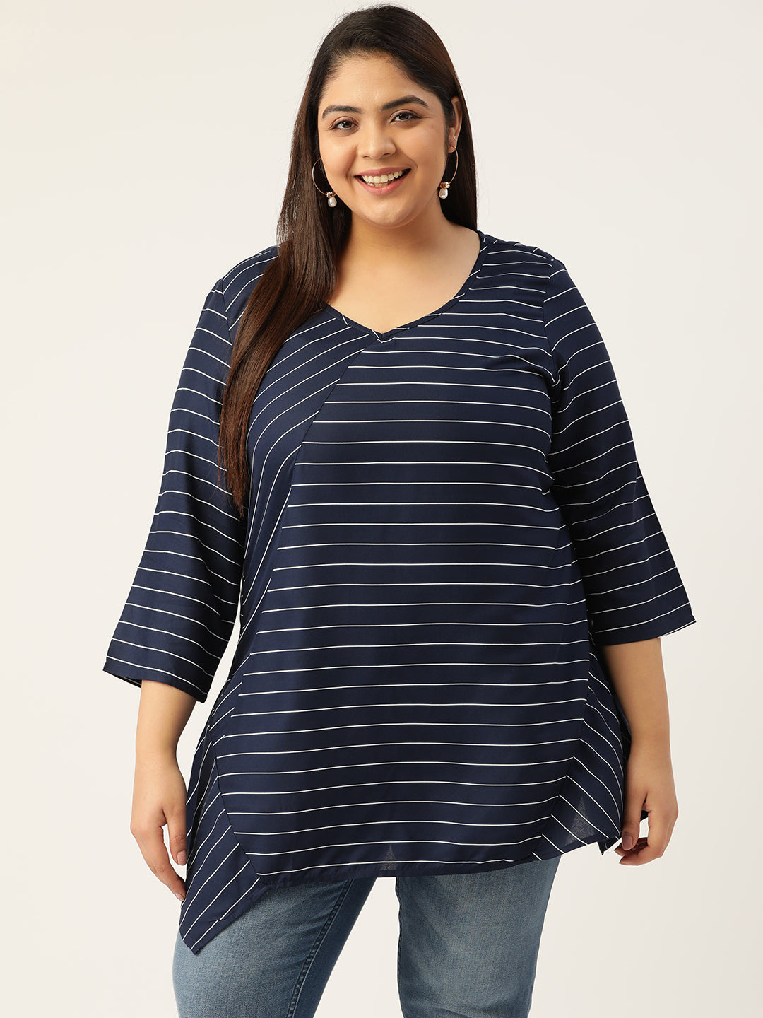 Stylish Plus Size Women Casual Top