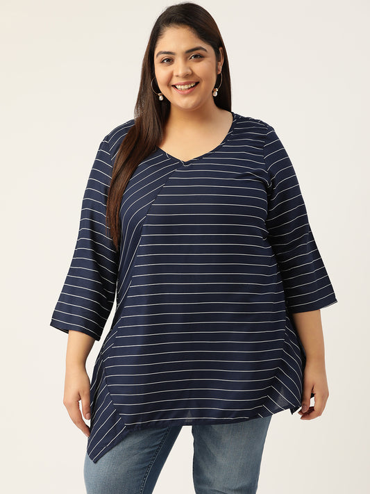 Stylish Plus Size Women Casual Top