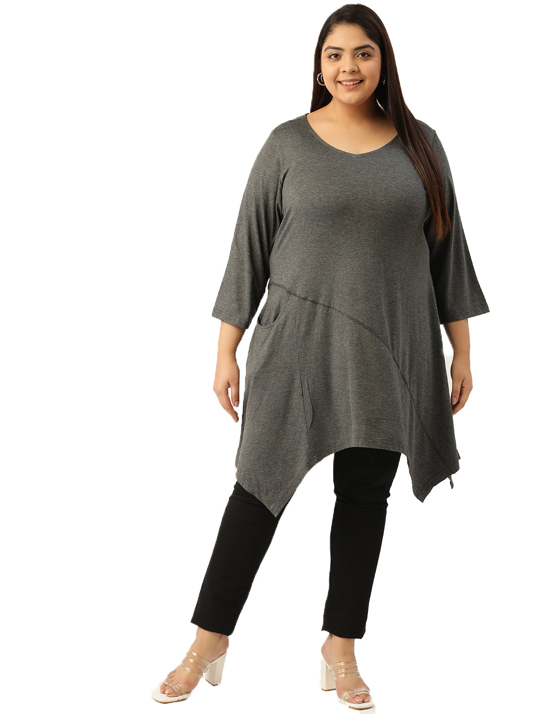 Classic Plus Size Casual Top for Women