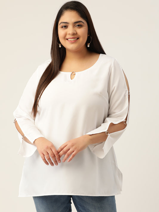 Stylish Plus Size Women Casual Top