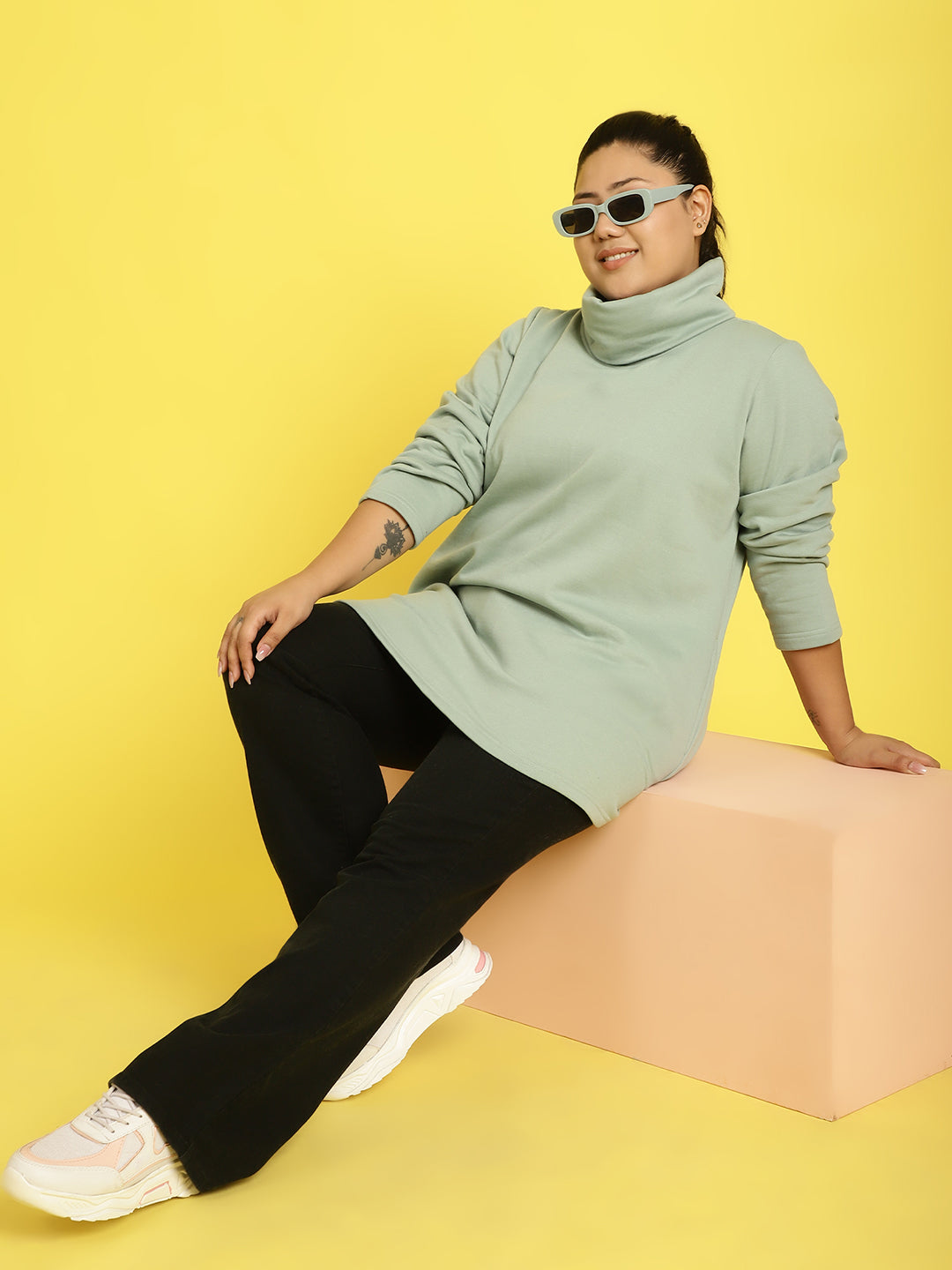 CloudEase Turtle Neck Sweatshirt