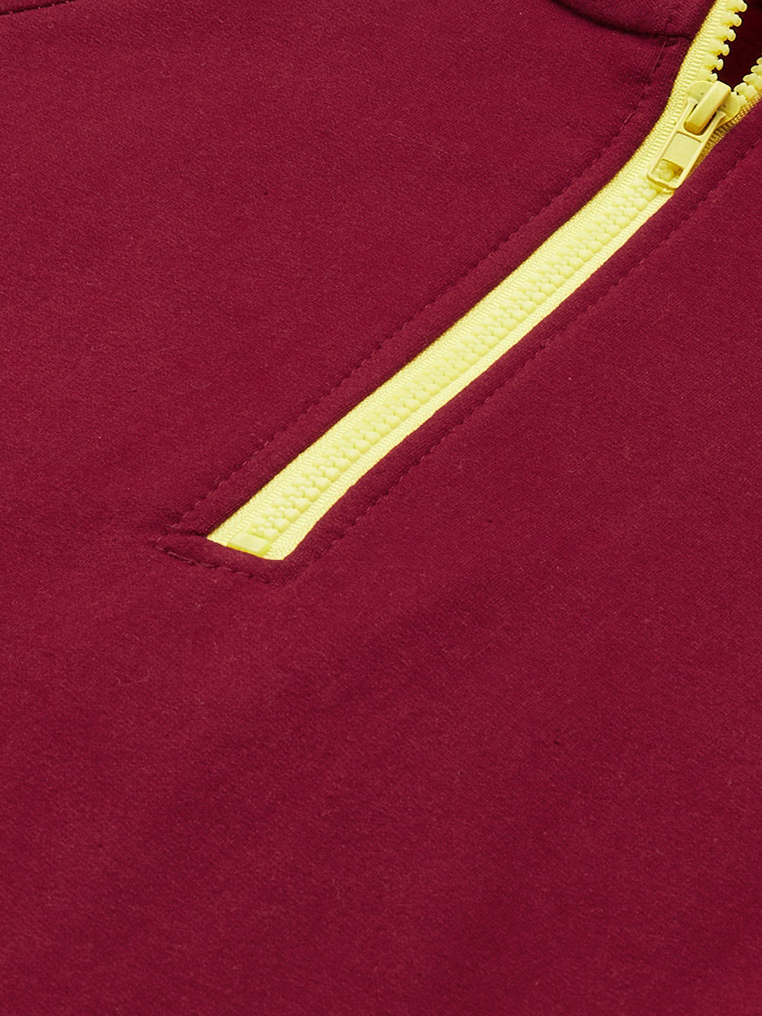 Mandarin Collar Pullover Sweatshirt