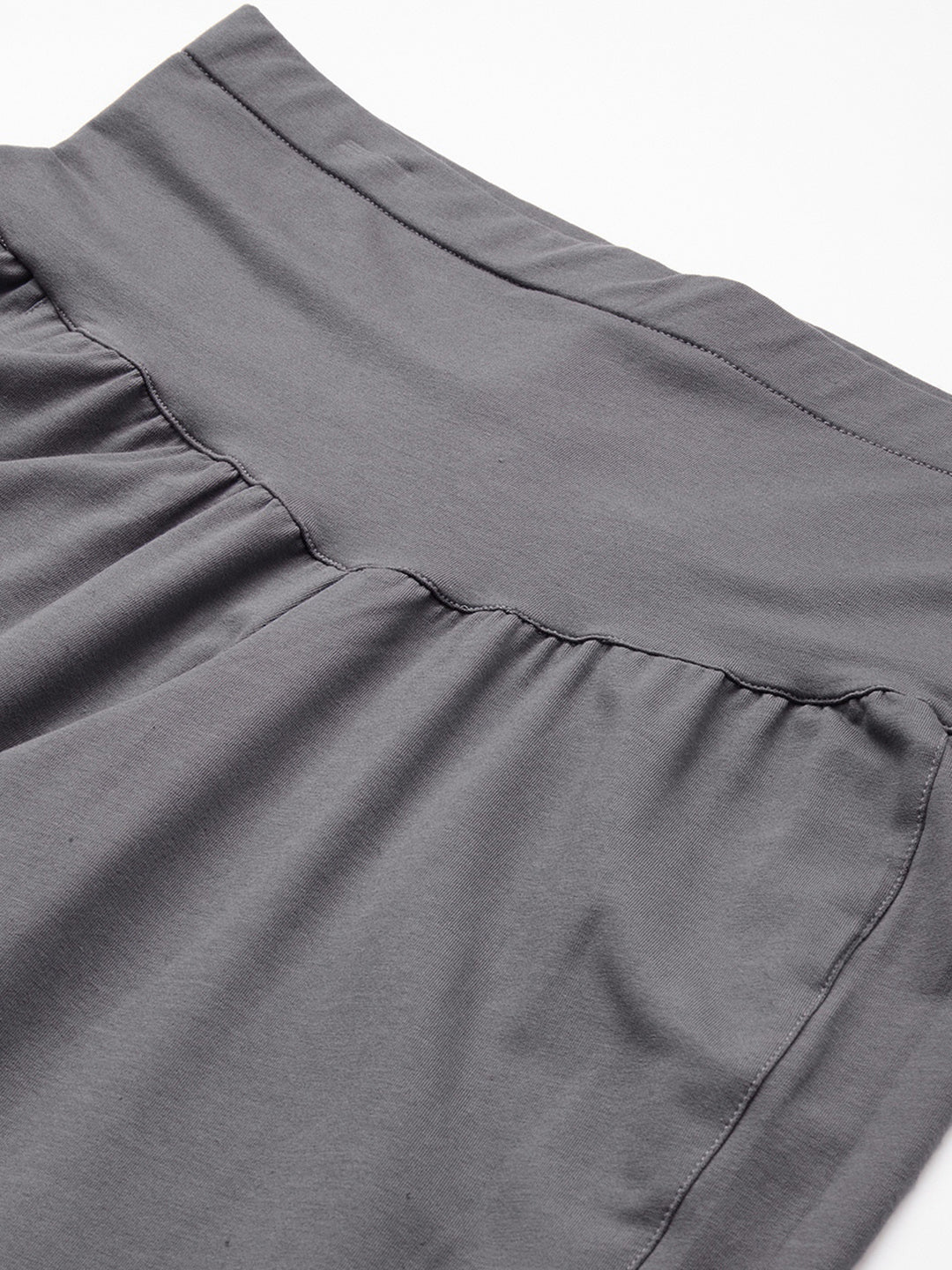 Women Relaxed High-Rise Easy Wash Plus Size Trousers