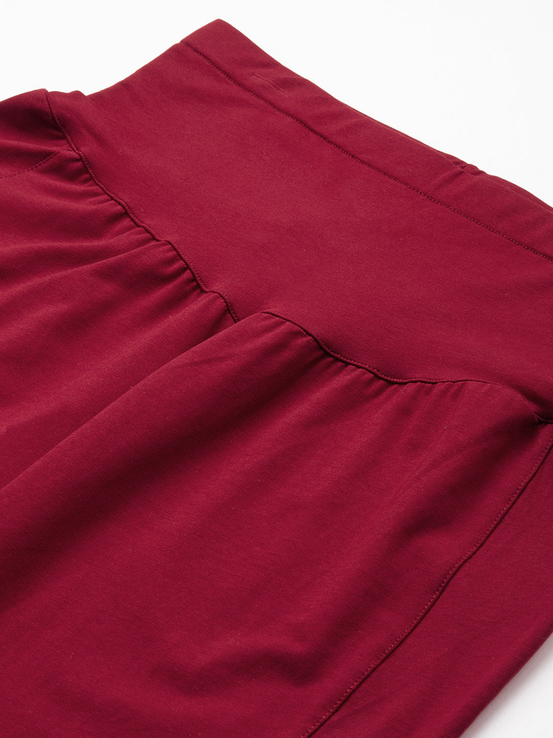 Women Relaxed High-Rise Easy Wash Plus Size Trousers