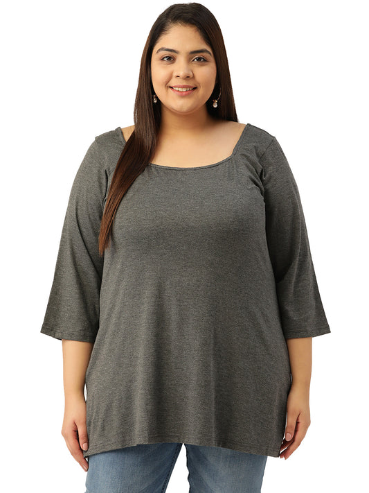 Classic Plus Size Casual Top for Women