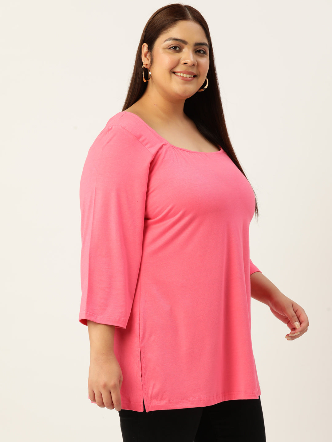 Plus Size Knitted Top
