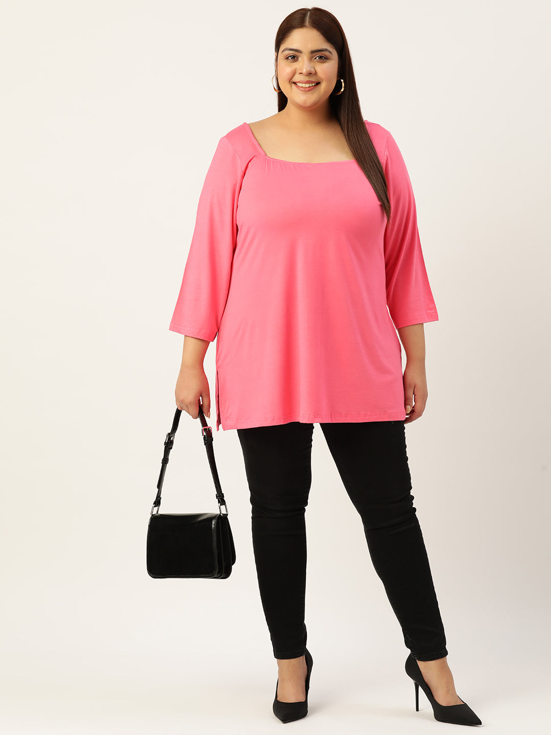 Plus Size Knitted Top