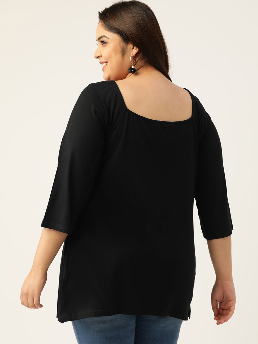 Plus Size Knitted Top