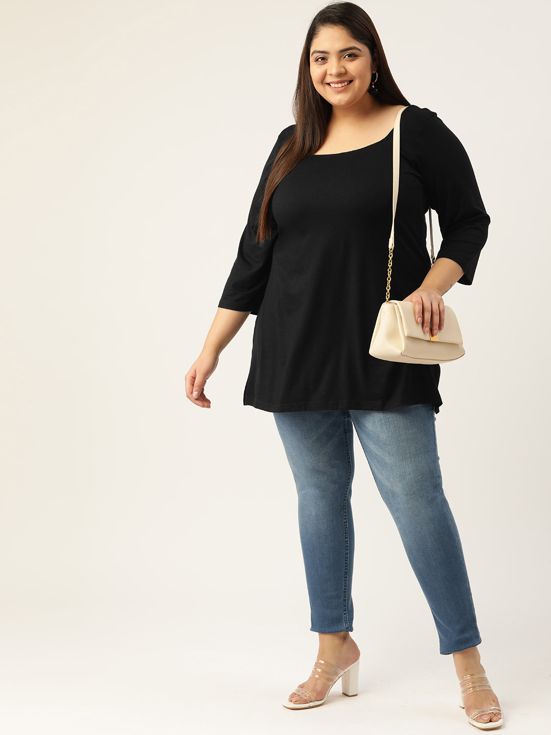 Plus Size Knitted Top