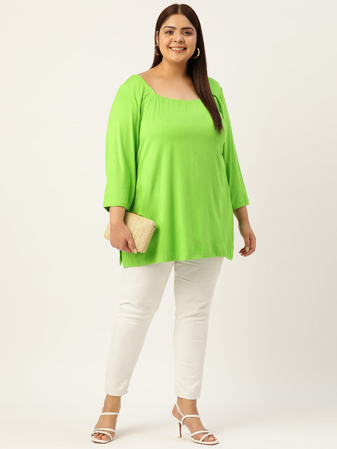 Plus Size Knitted Top