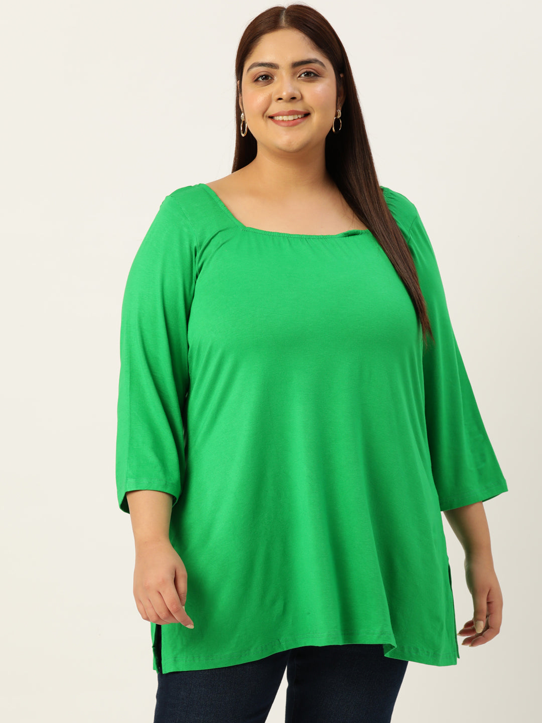 Plus Size Knitted Top