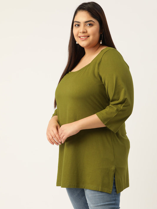 Plus Size Knitted Top