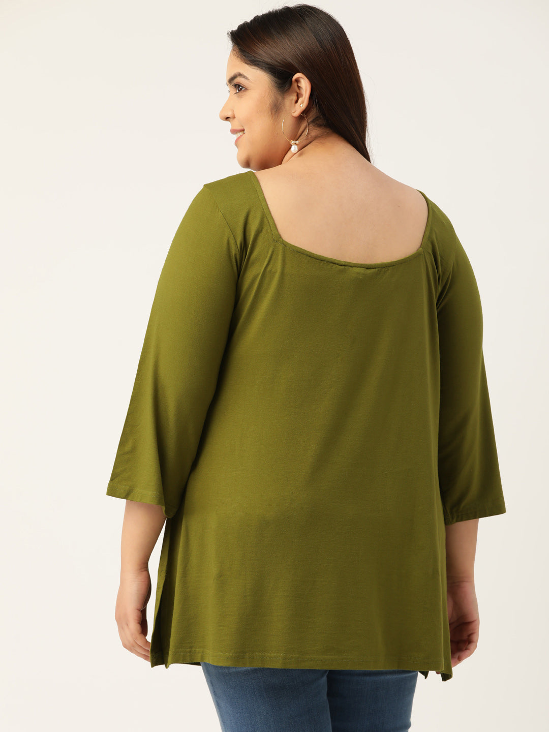 Plus Size Knitted Top